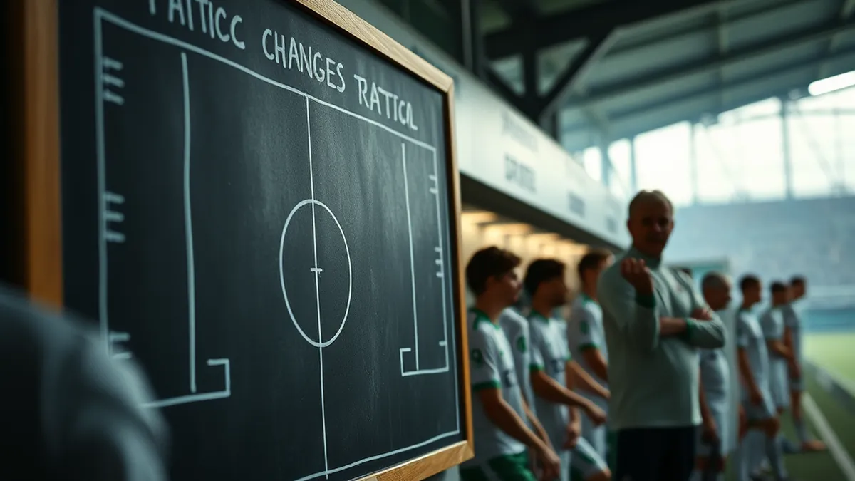 Takticzne zmiany Lechia Gdansk przed ważnym meczem